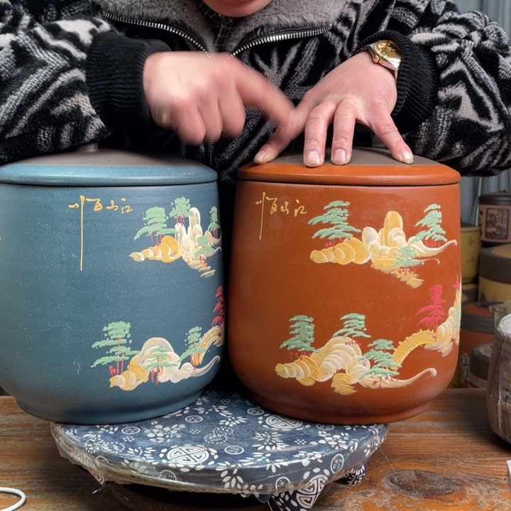 紫砂茶叶罐茶叶罐