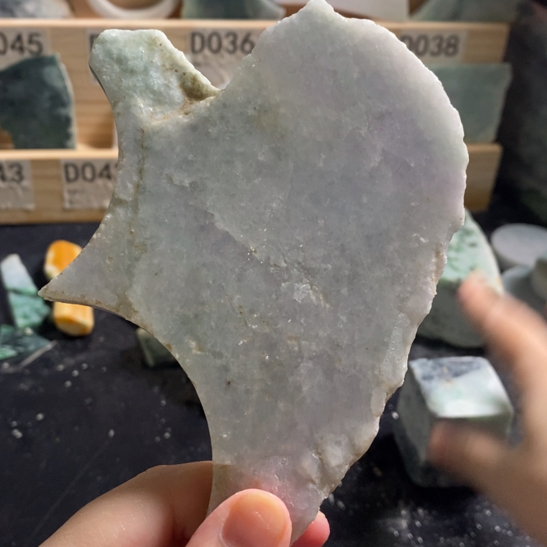 颈饰未镶嵌翡翠天然翡翠