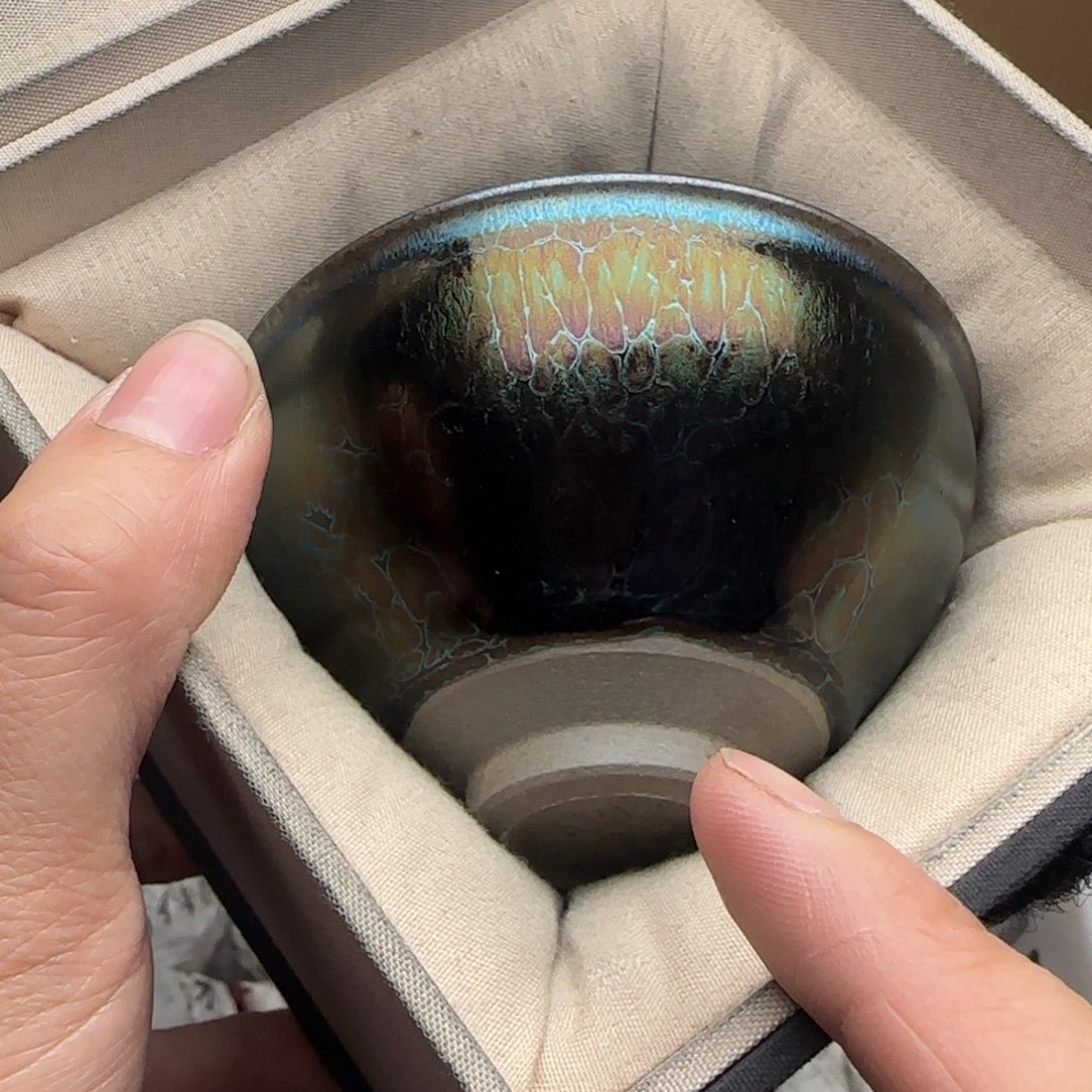 茶盏建盏主人杯配礼盒