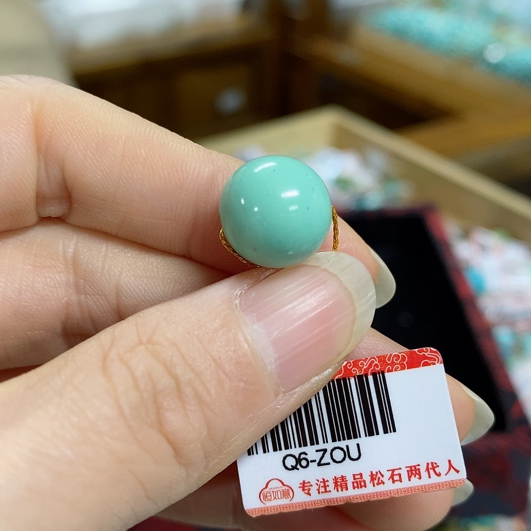 绿松石珠宝奇石未镶嵌