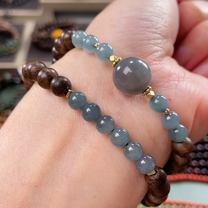 沉香手串0.6红土沉香手串