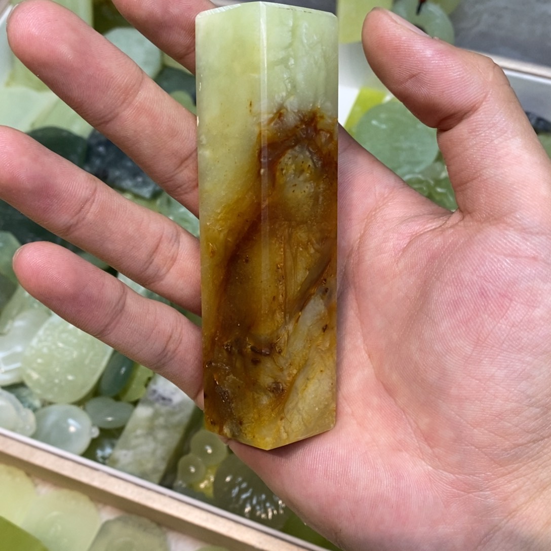 =***7岫玉未镶嵌吊坠(不含链)