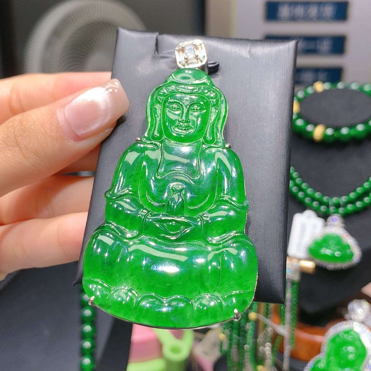 【闪购商品】颈饰未镶嵌翡翠8柒姐