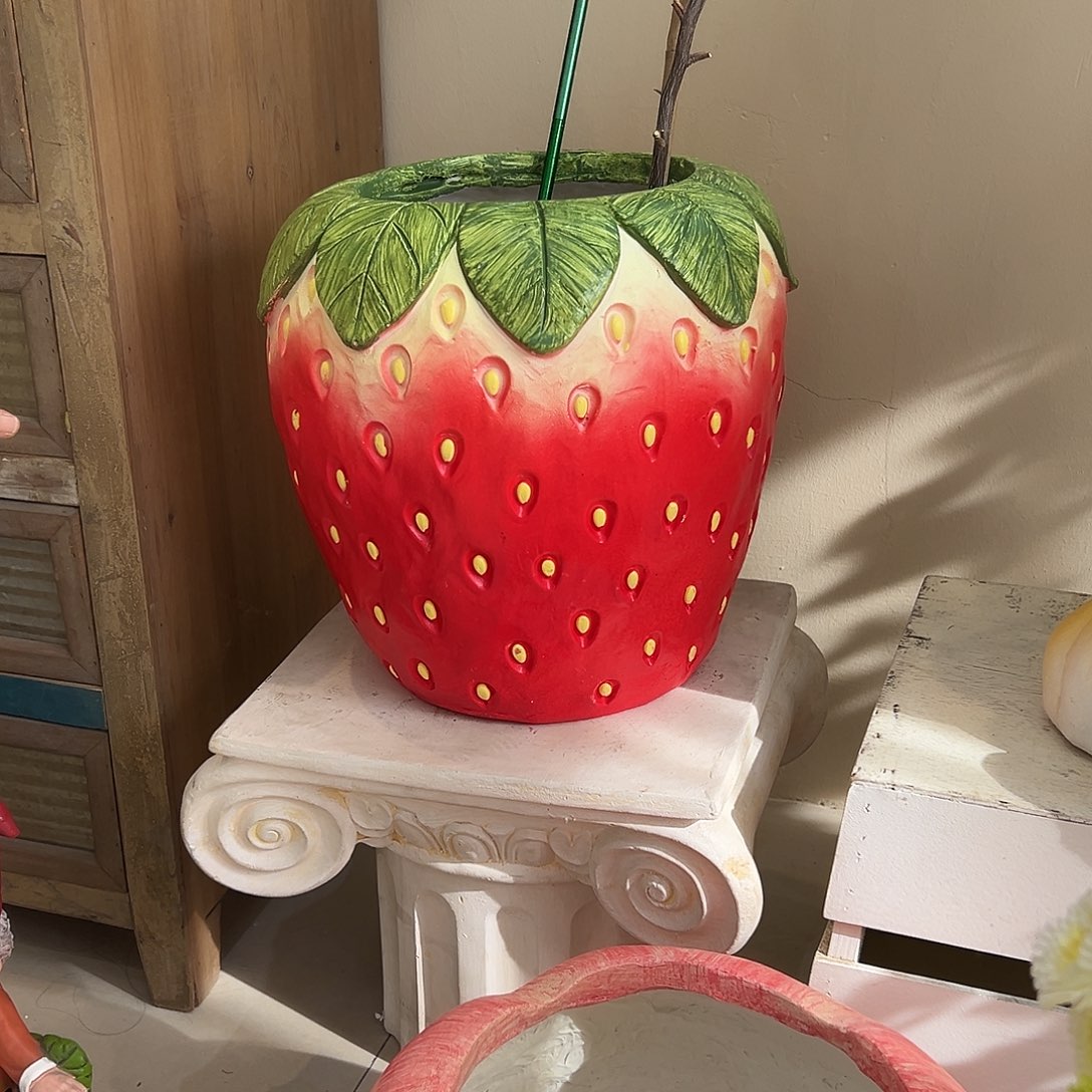 花园摆件红红火火