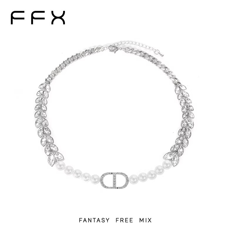 铜合金项链 FANTASY FREE MIX【蒂芙尼的早餐】高级感设计款颈链