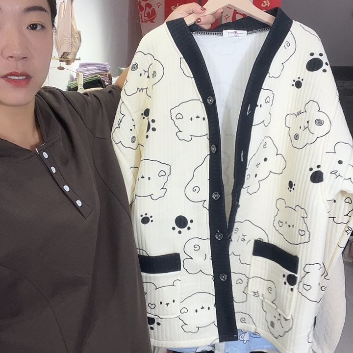 123哺乳睡衣5码456