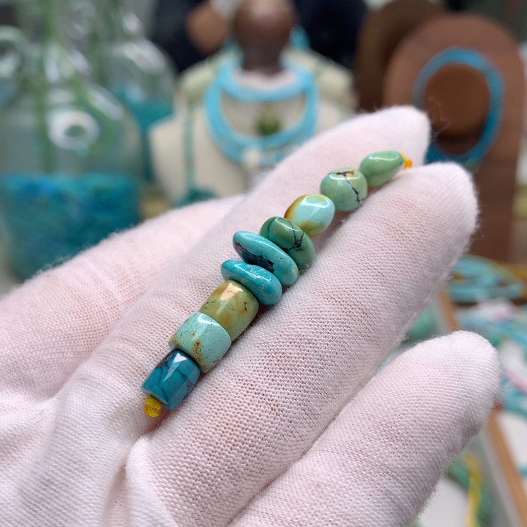 绿松石未镶嵌配饰