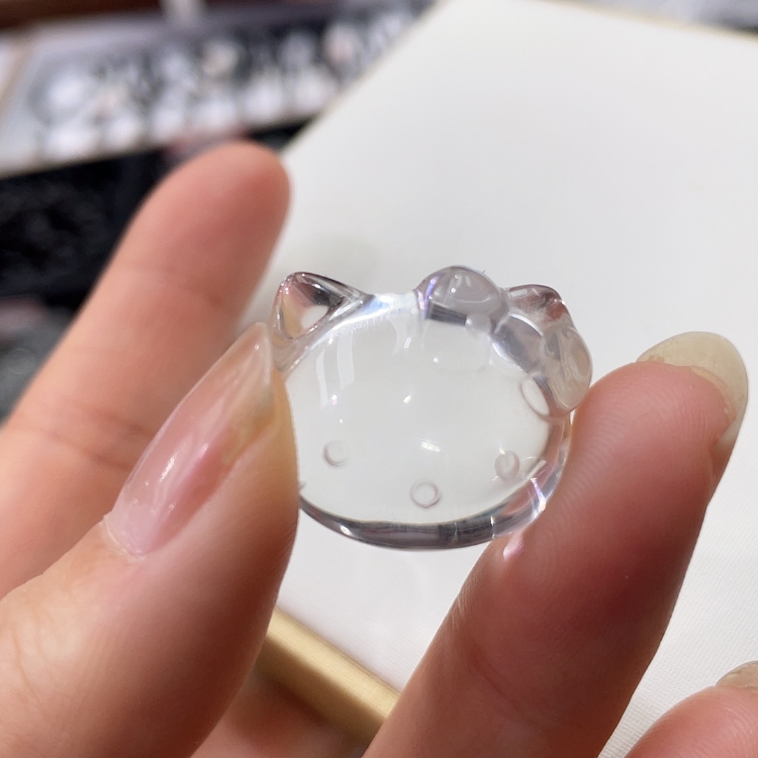 未镶嵌水晶珠宝半成品