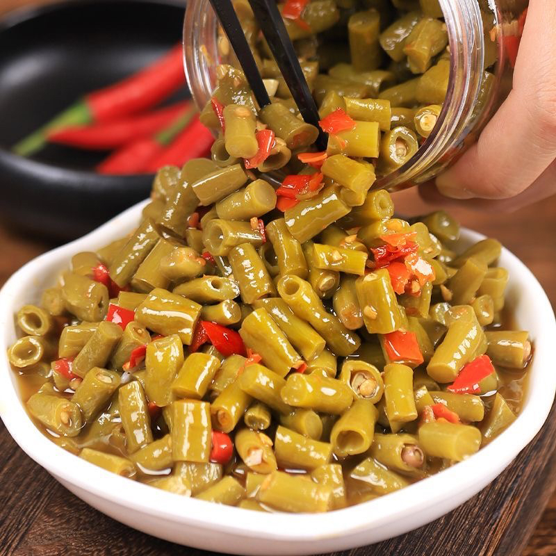 农家自种无添加萝卜酸菜下饭菜