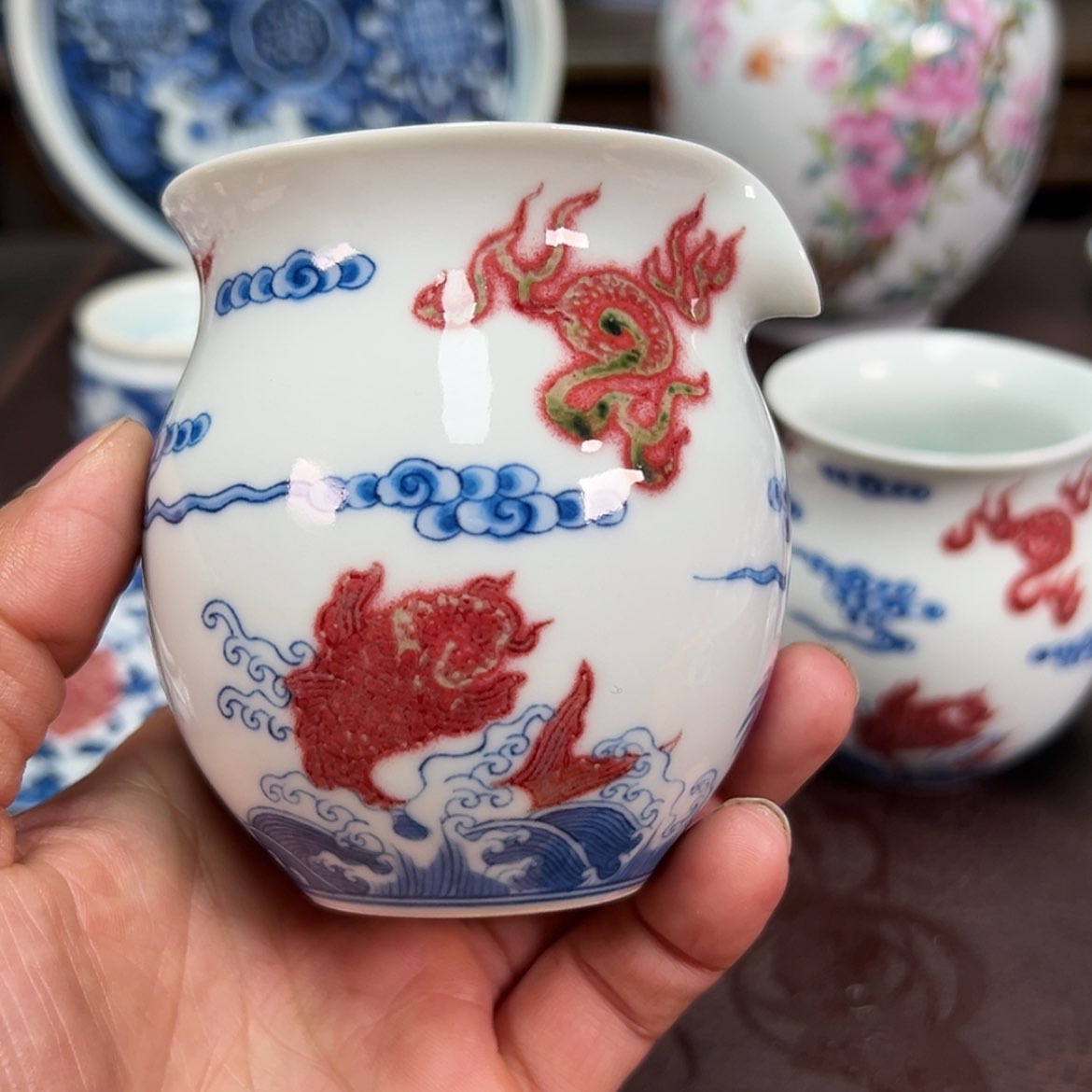 【闪购商品】雪**原景德镇陶瓷艺术公道