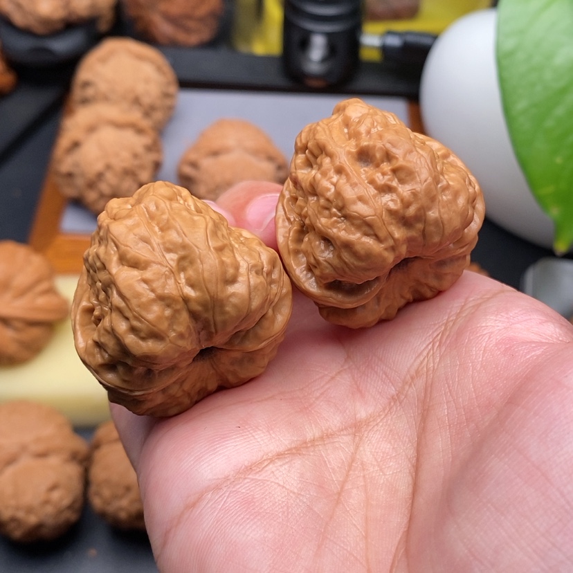 【闪购商品】文玩核桃把件蛤蟆头