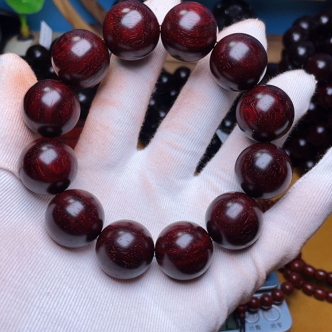 小叶紫檀手串/手链西****～原汁原味2.0