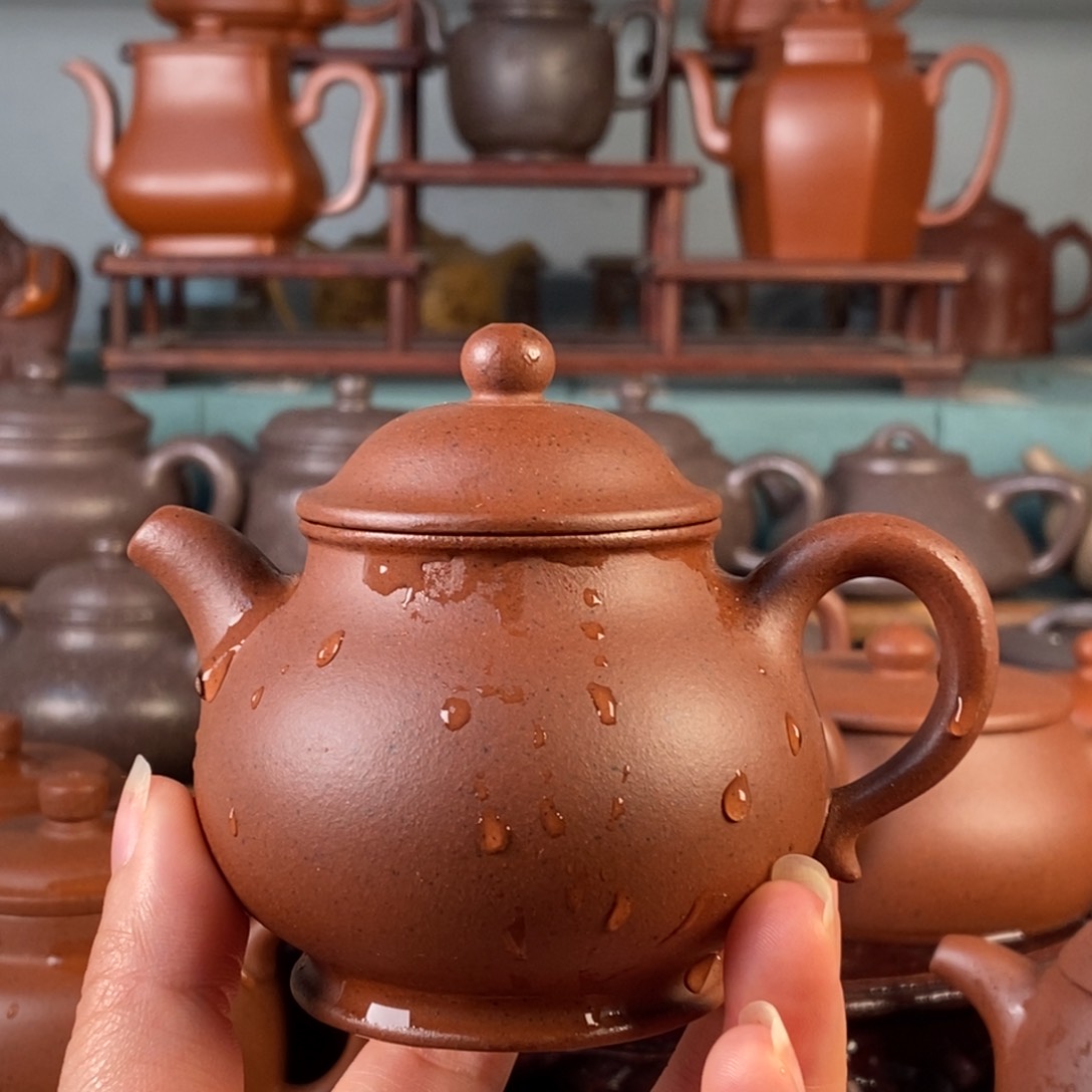 紫砂高潘。底槽清 130