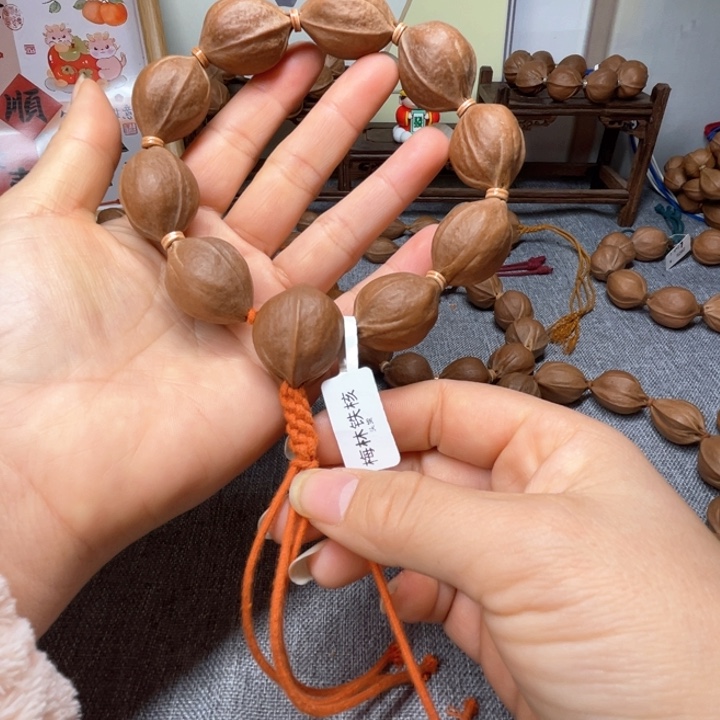橄榄核手串/手链小*哥梅林铁核22.29