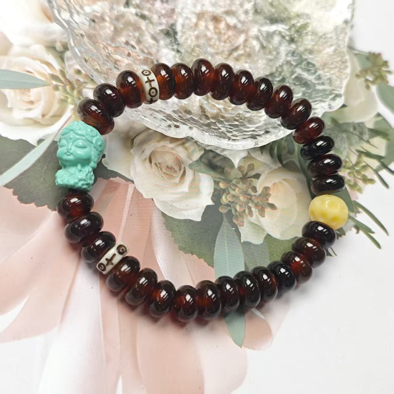 非金属木质手链 【绝世好闺闺】好闺闺设计手链9+(多样发其一) CX89