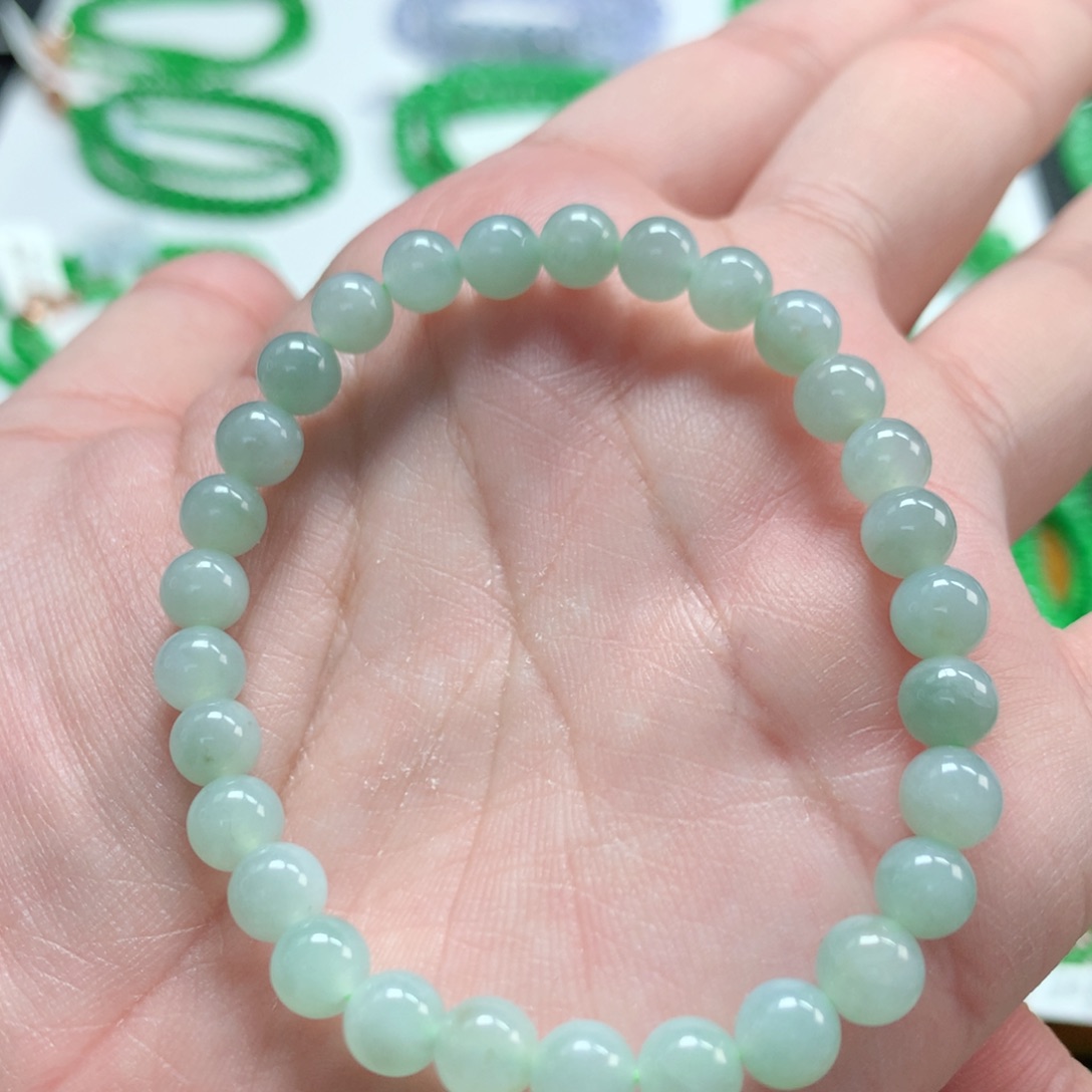 翡翠未镶嵌手链翡翠