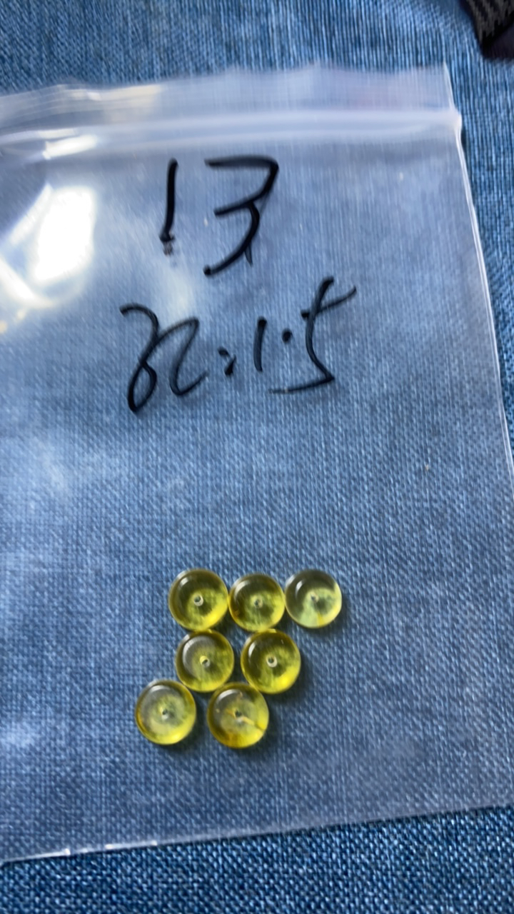 天然蜜蜡金珀隔片
