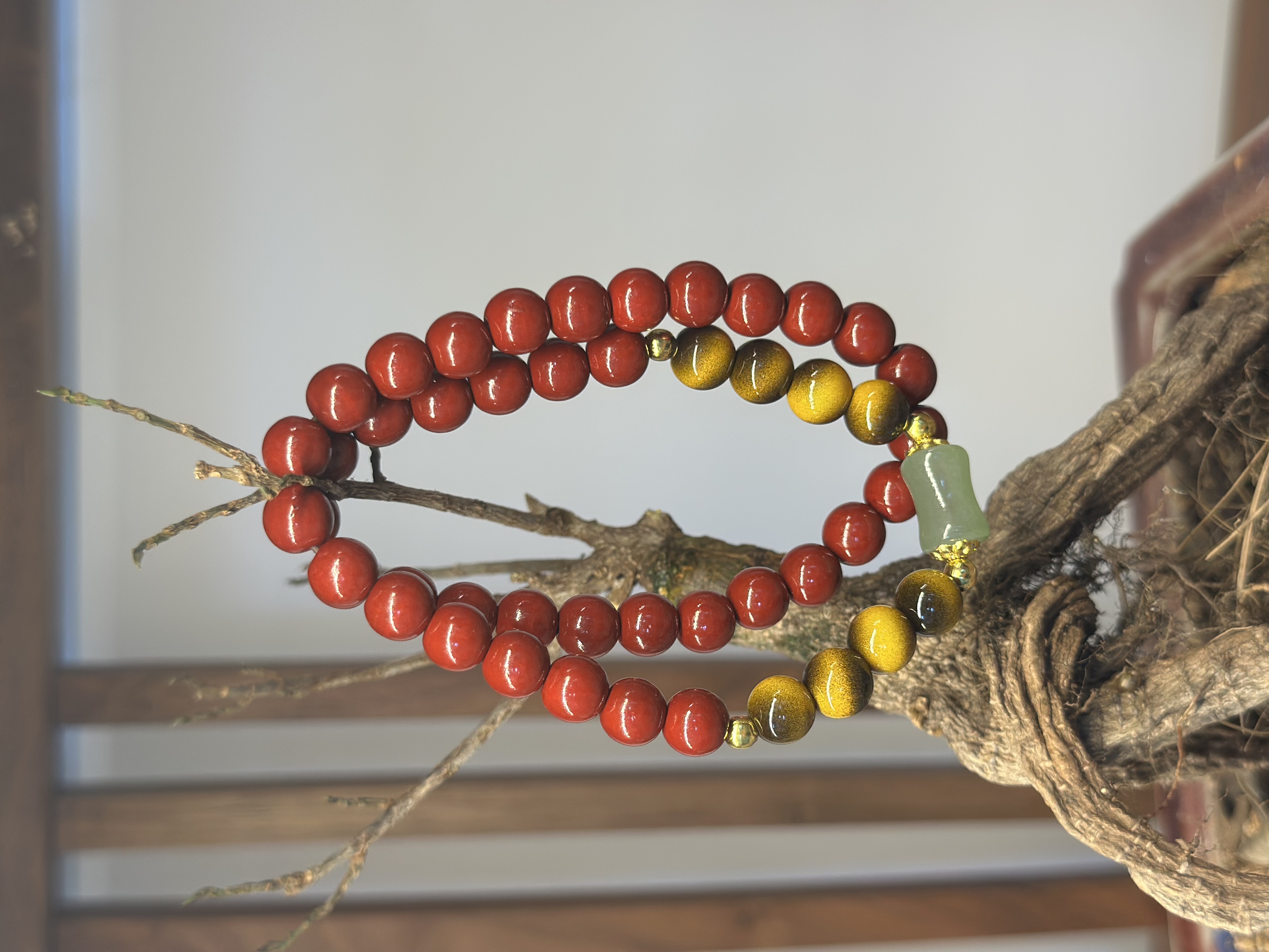 XD904 精美菩提双圈手串（无礼盒）