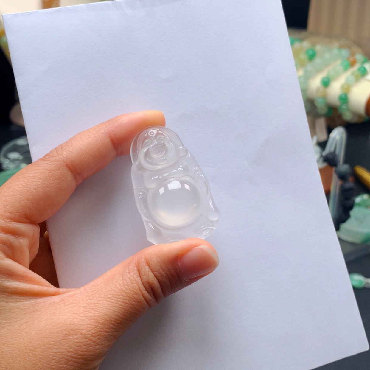 【闪购商品】吊坠(赠链)未镶嵌石英质玉