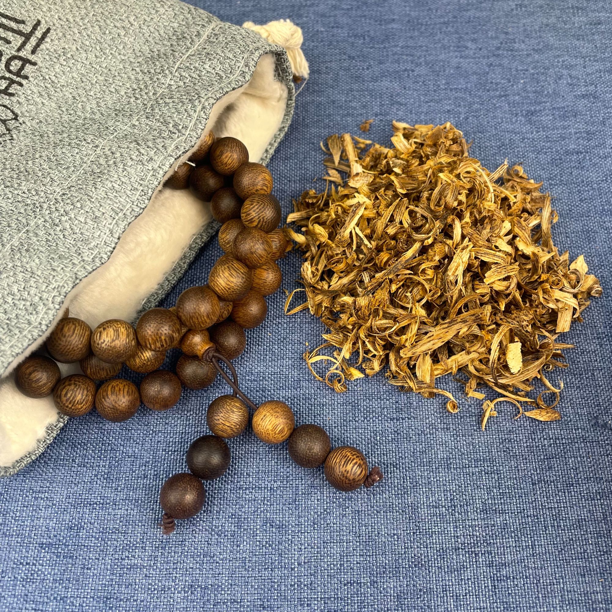 【兰韵】海绿1.0规格57颗沉木香作文创