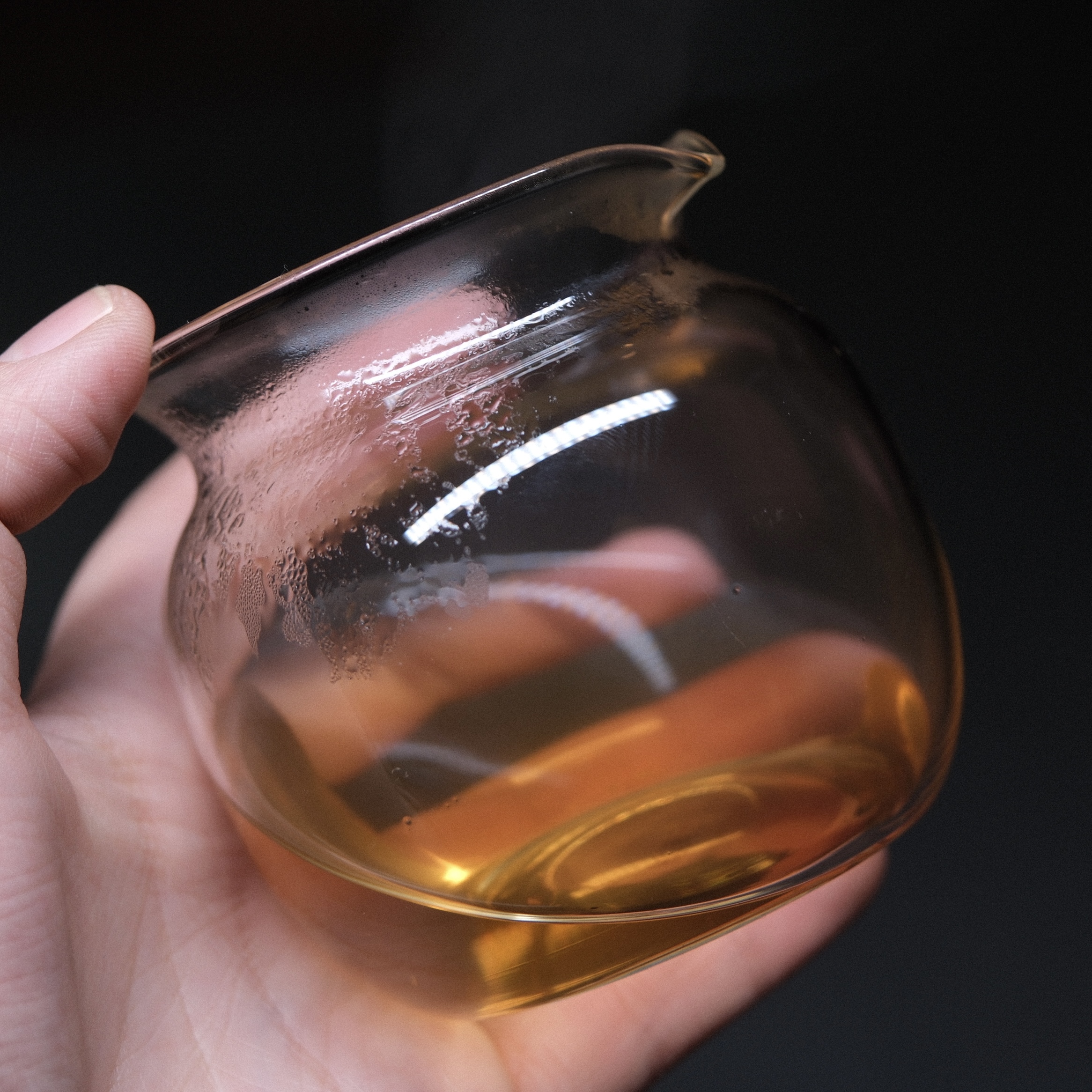高硼硅玻璃公道杯150cc