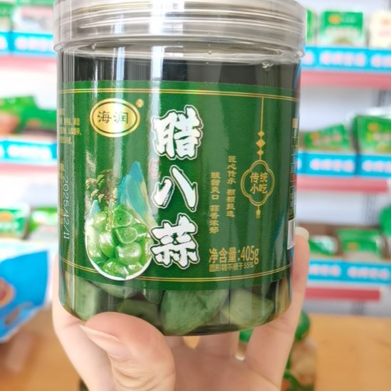 中国大陆腊八蒜405克一瓶