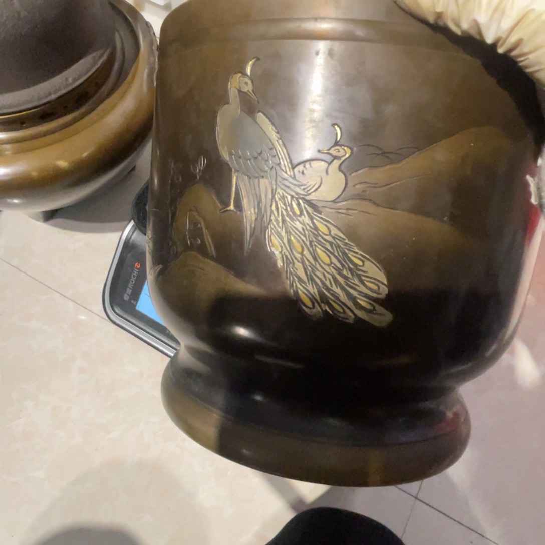 且*大阪回流铜器摆件