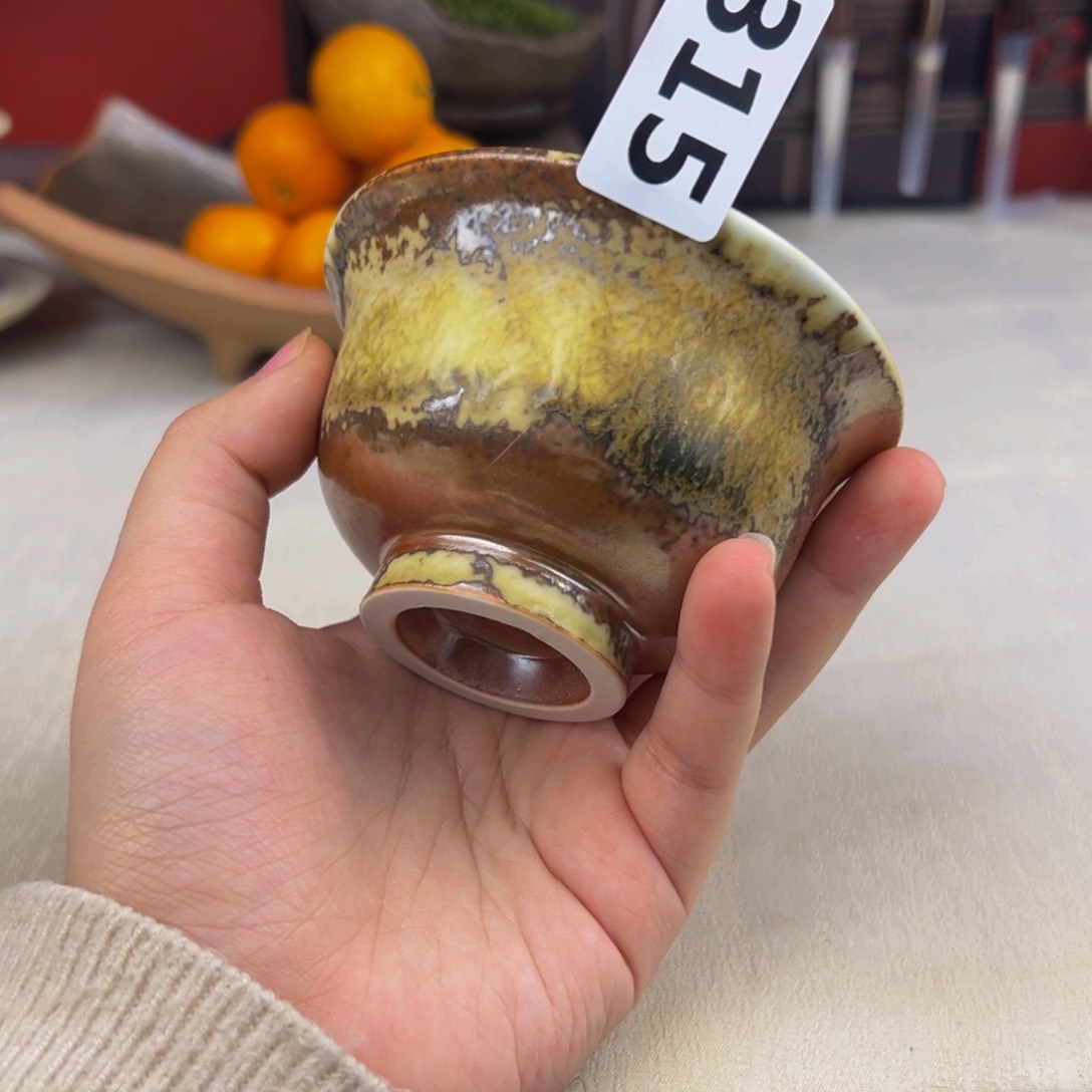 杯子纯手工柴烧主人杯