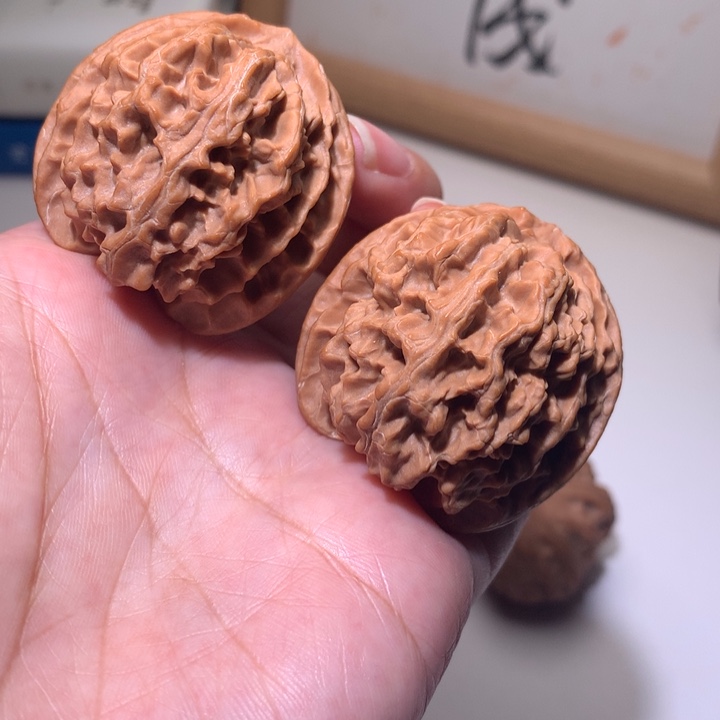 把件文玩核桃苹果园