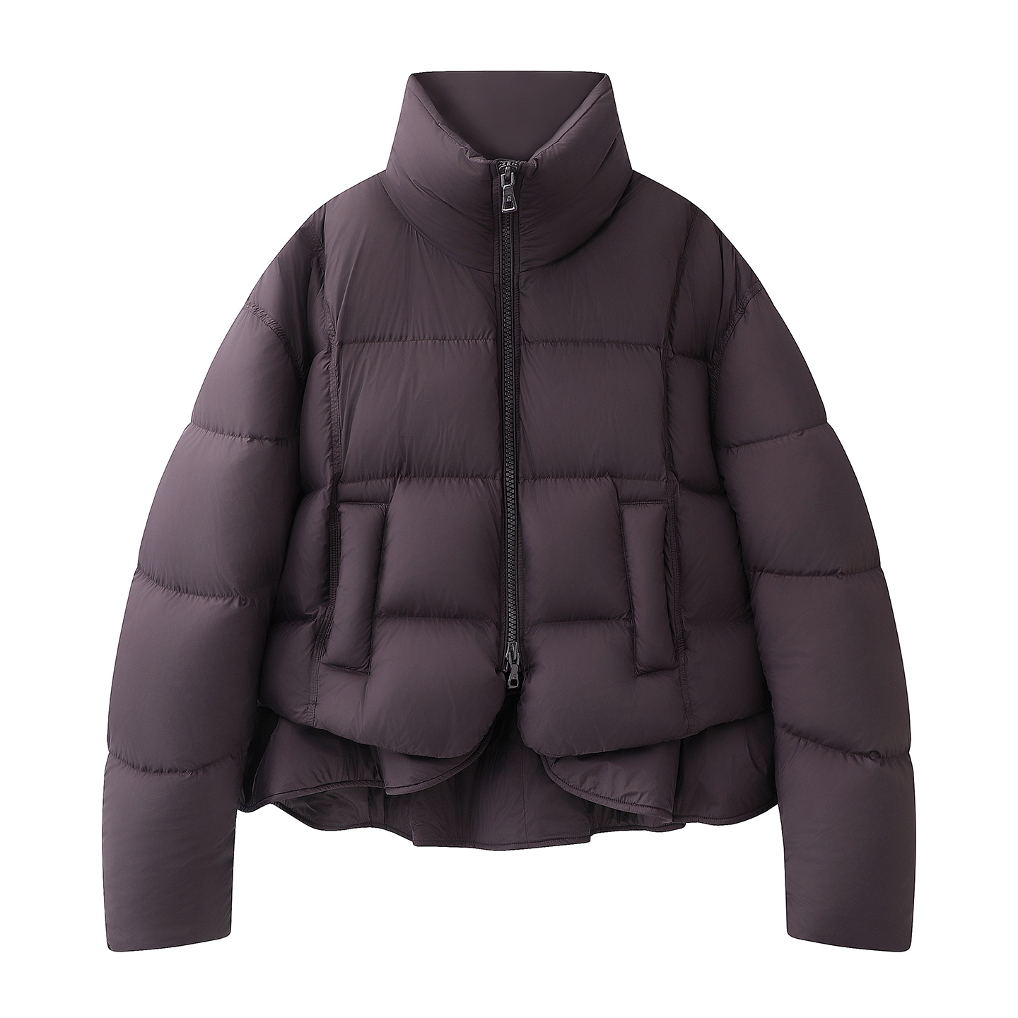 商场同款2025冬新款时尚百搭宽松保暖立领羽绒服外套女4158