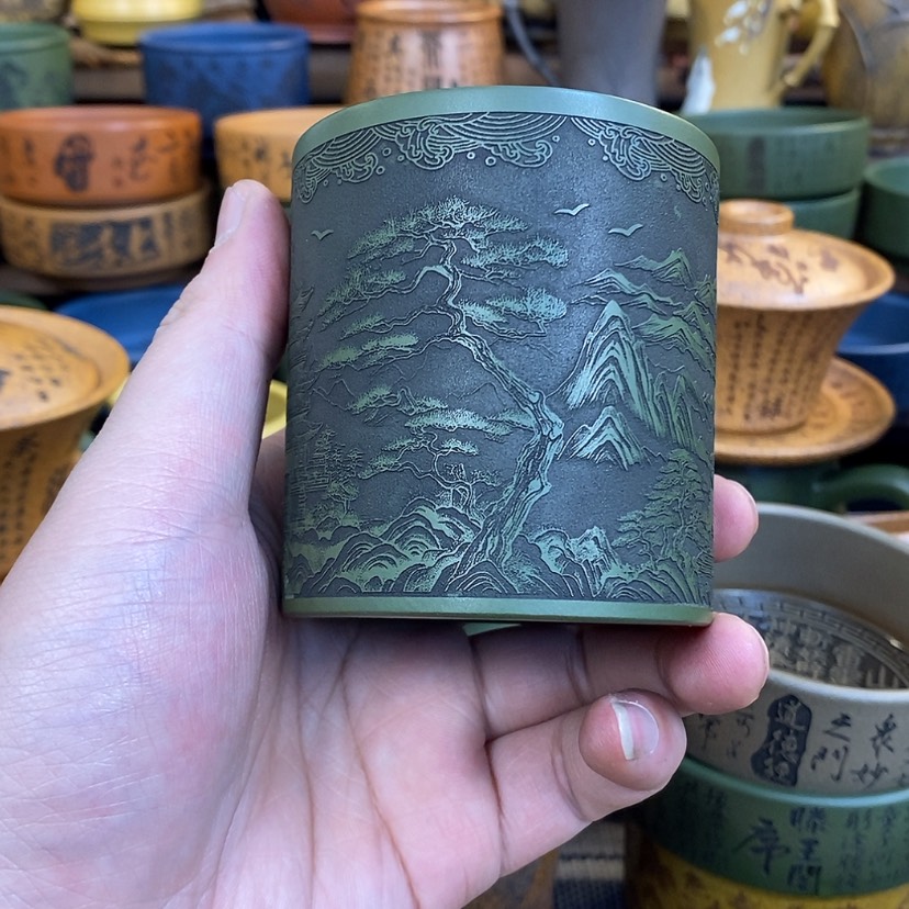 【闪购商品】紫砂杯子宜兴全手工紫砂杯