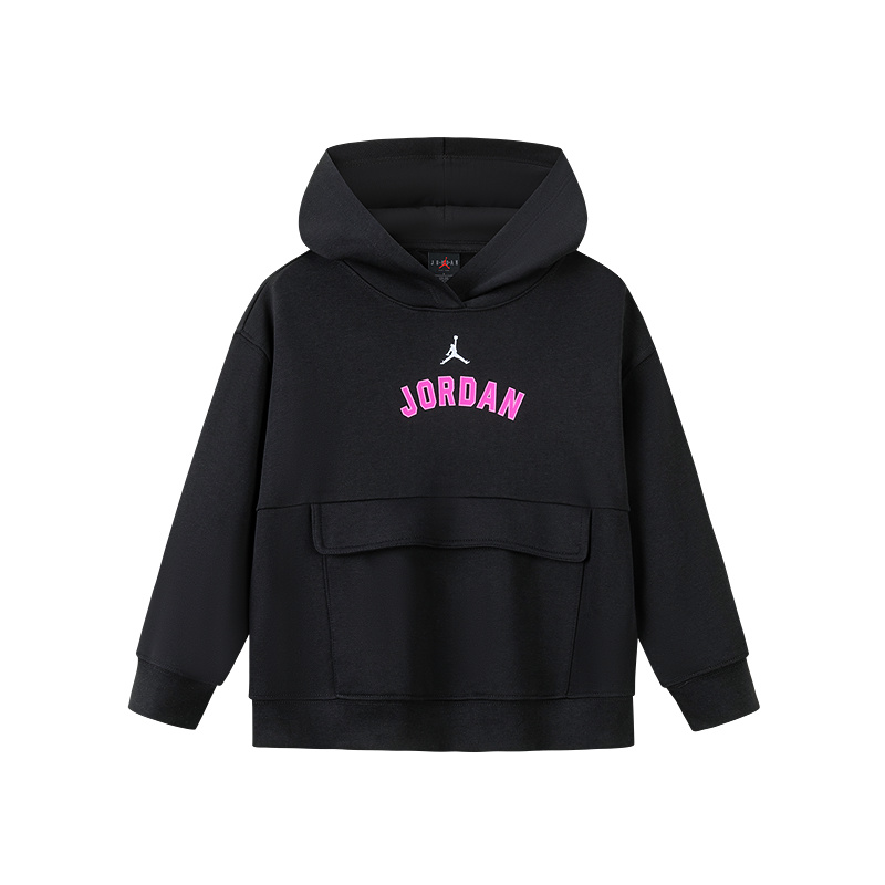 AIR JORDAN儿童童装套头连帽卫衣百搭秋冬款长袖加厚JDG-PO-D480