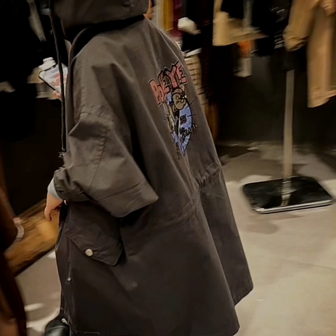 朵朵～秋季新款长款外套