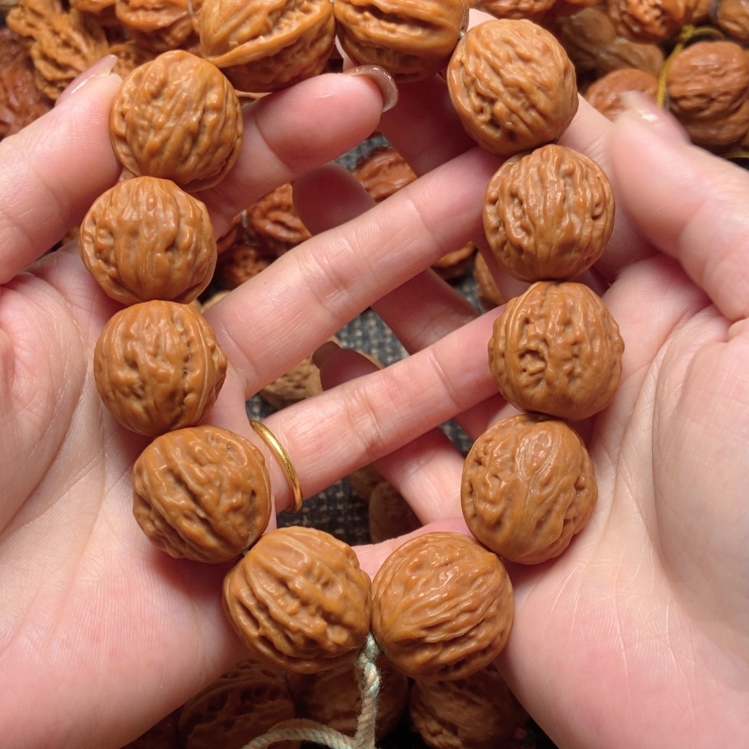 不****文玩核桃吊坠小京八棱手串