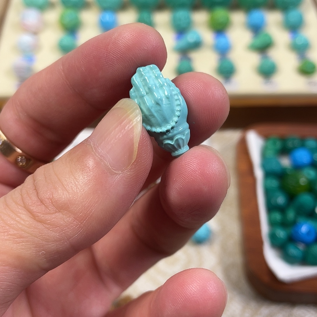 手工雕刻配饰配珠尺寸