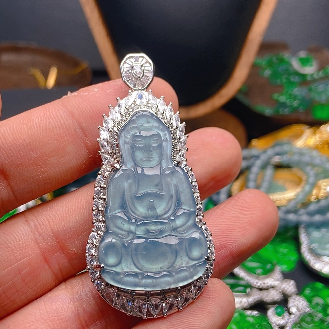 翡翠吊坠(不含链)未镶嵌422吊坠