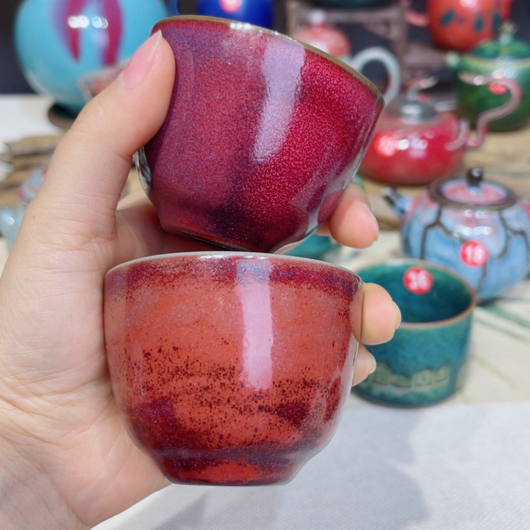 E***i瓷片禹州钧瓷福利作品