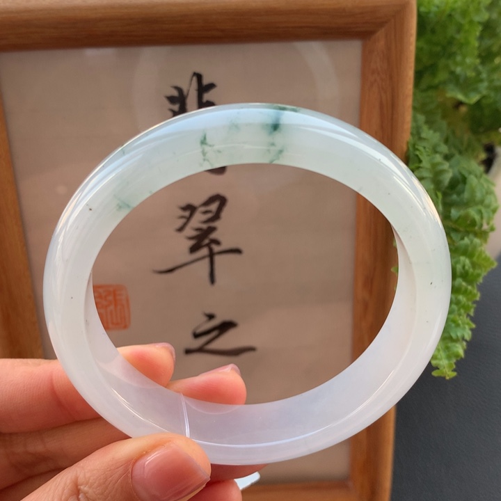 翡翠手镯未镶嵌翡翠手镯57