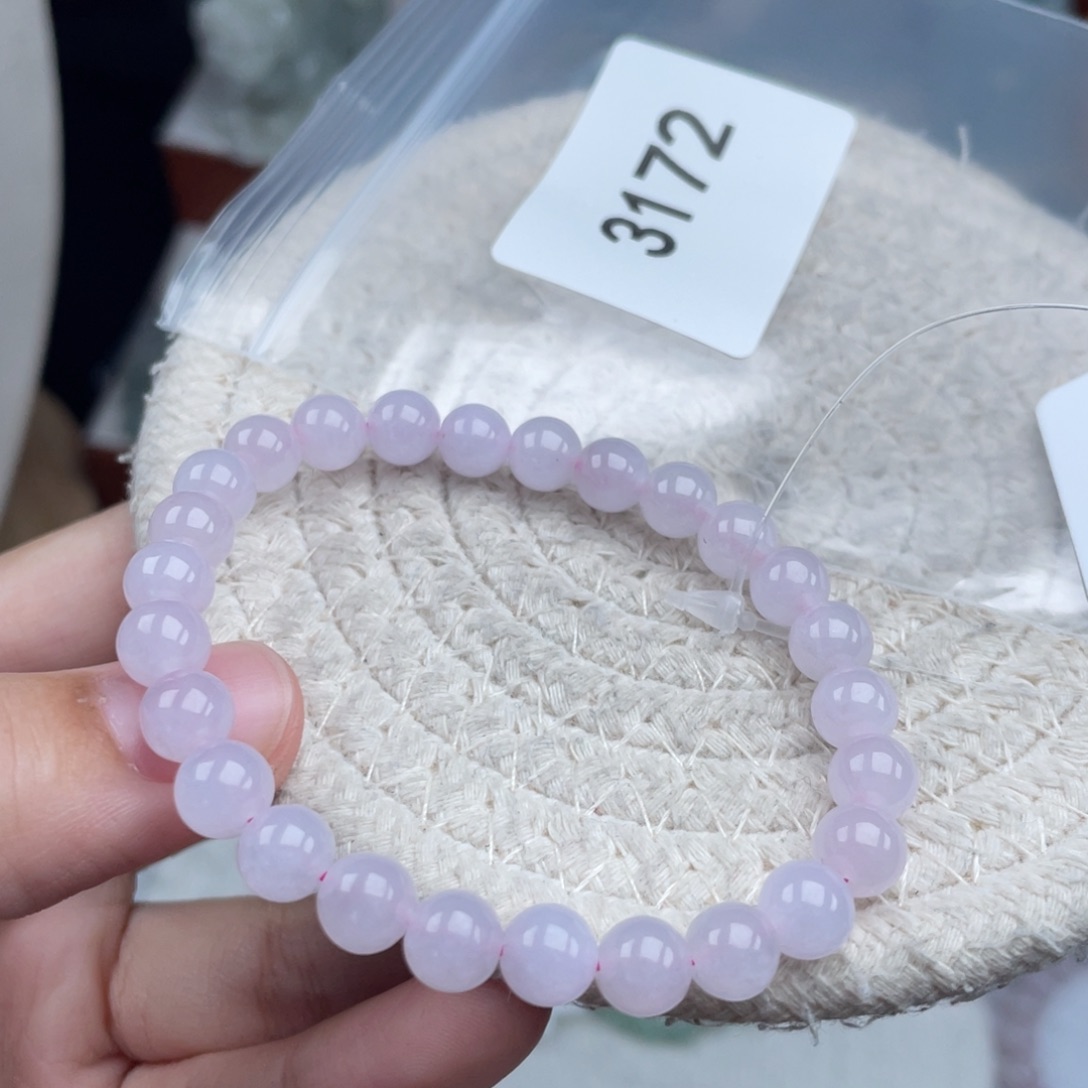 翡翠未镶嵌颈饰天然A货缅甸翡翠7.2mm