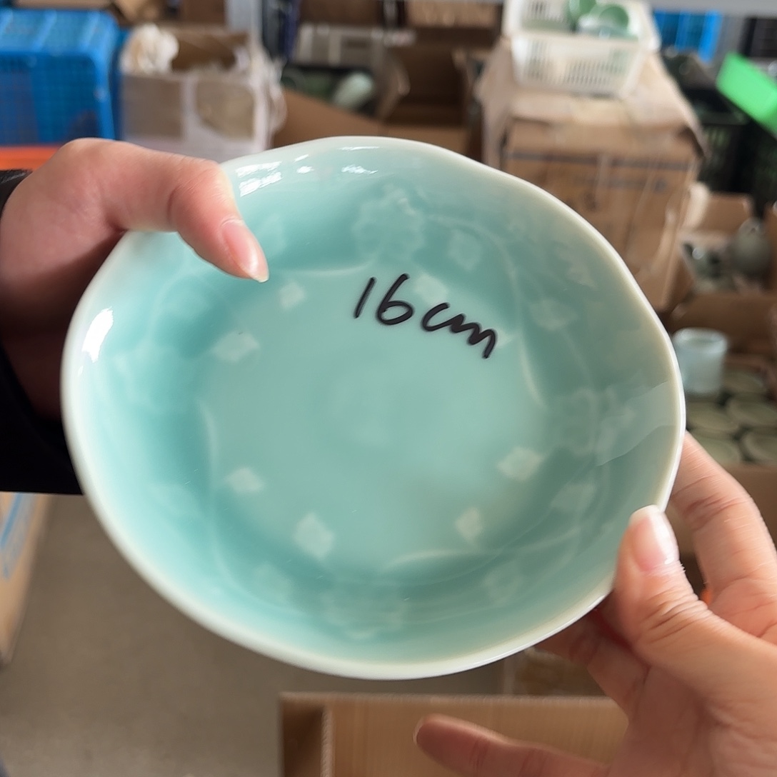 龙泉云间青瓷小米茶器