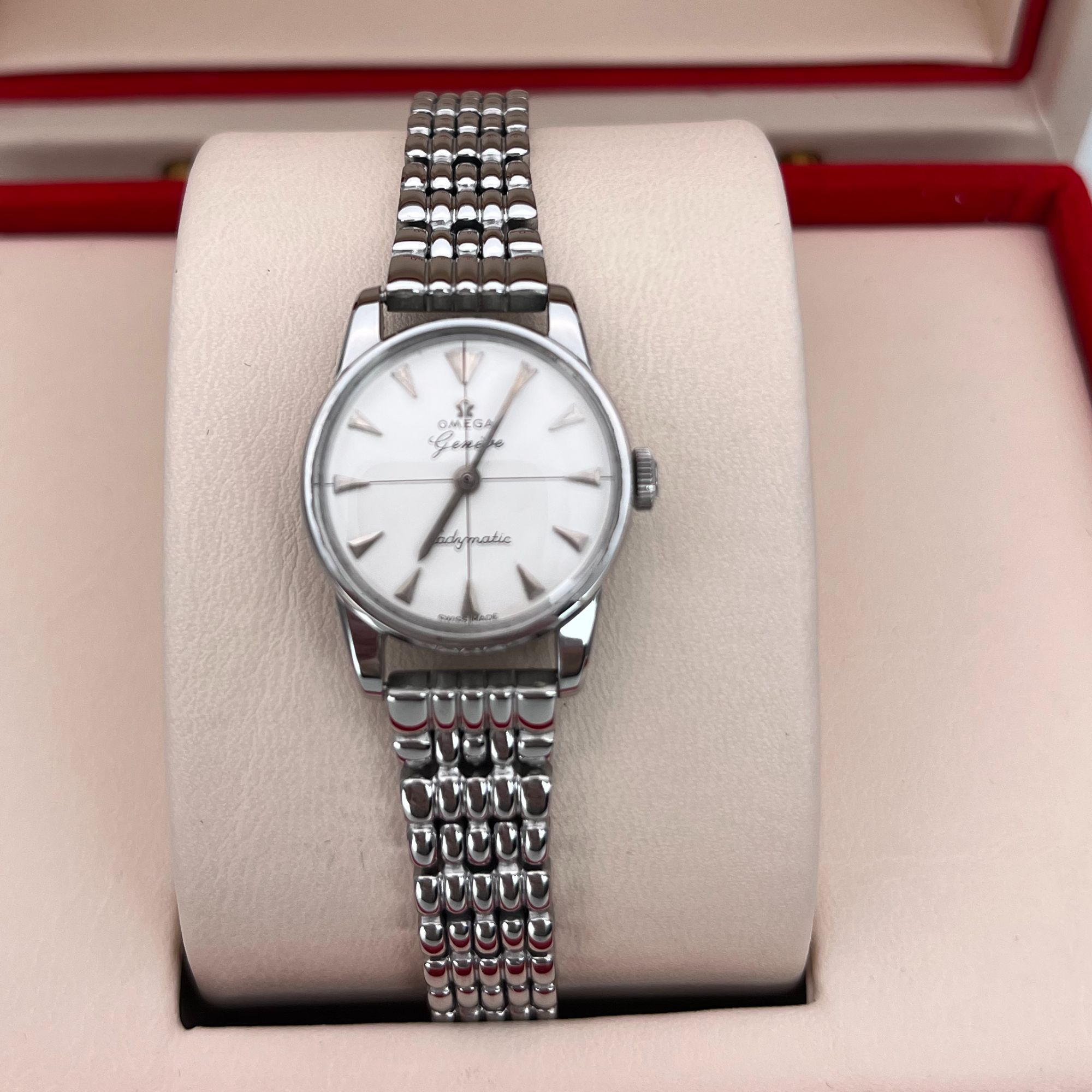 95新 Omega/欧米茄 22mm手动机械YTS3508日内瓦瑞士名表