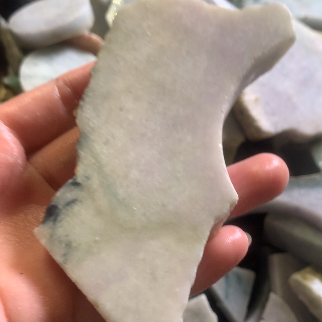 翡翠颈饰未镶嵌缅甸翡翠