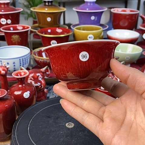 【闪购商品】景德镇名陶雅玩原矿郎红