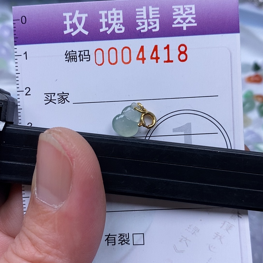 宁***彦翡翠未镶嵌吊坠(不含链)