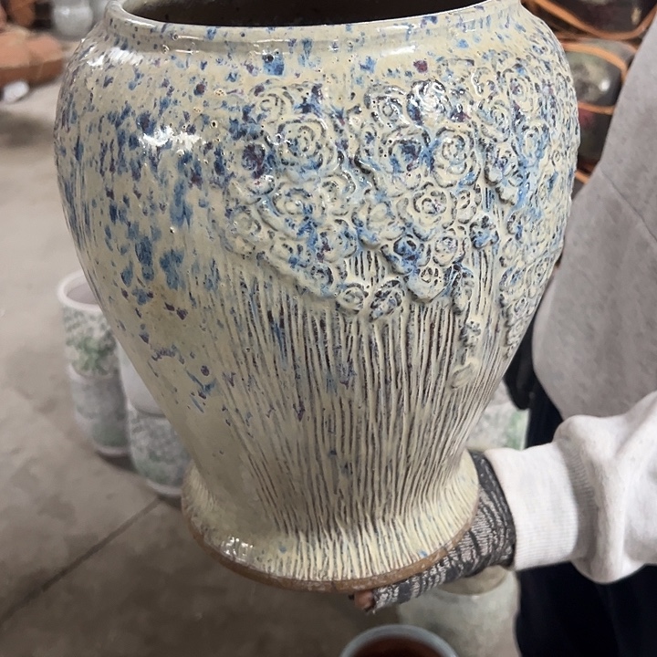 高度29厘米口19厘米微瑕