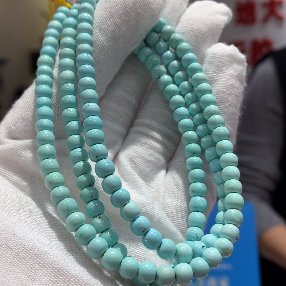 绿松石长链未镶嵌