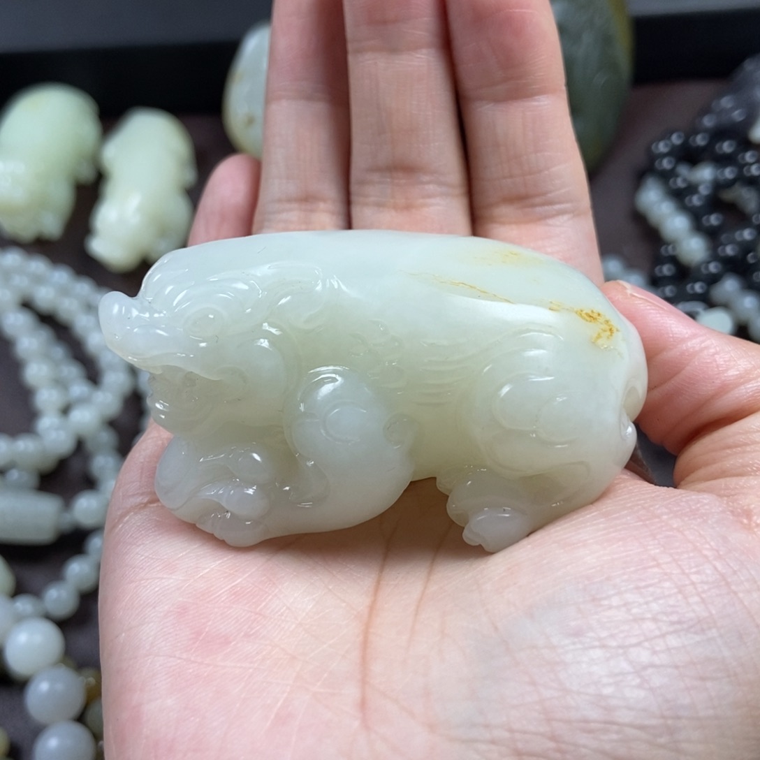 和田玉把件未镶嵌用****6