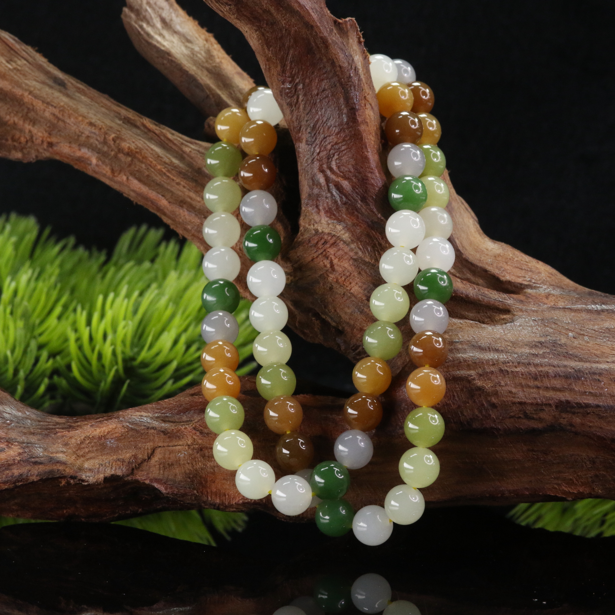 17和田玉多宝项链/100361北京中保拍卖