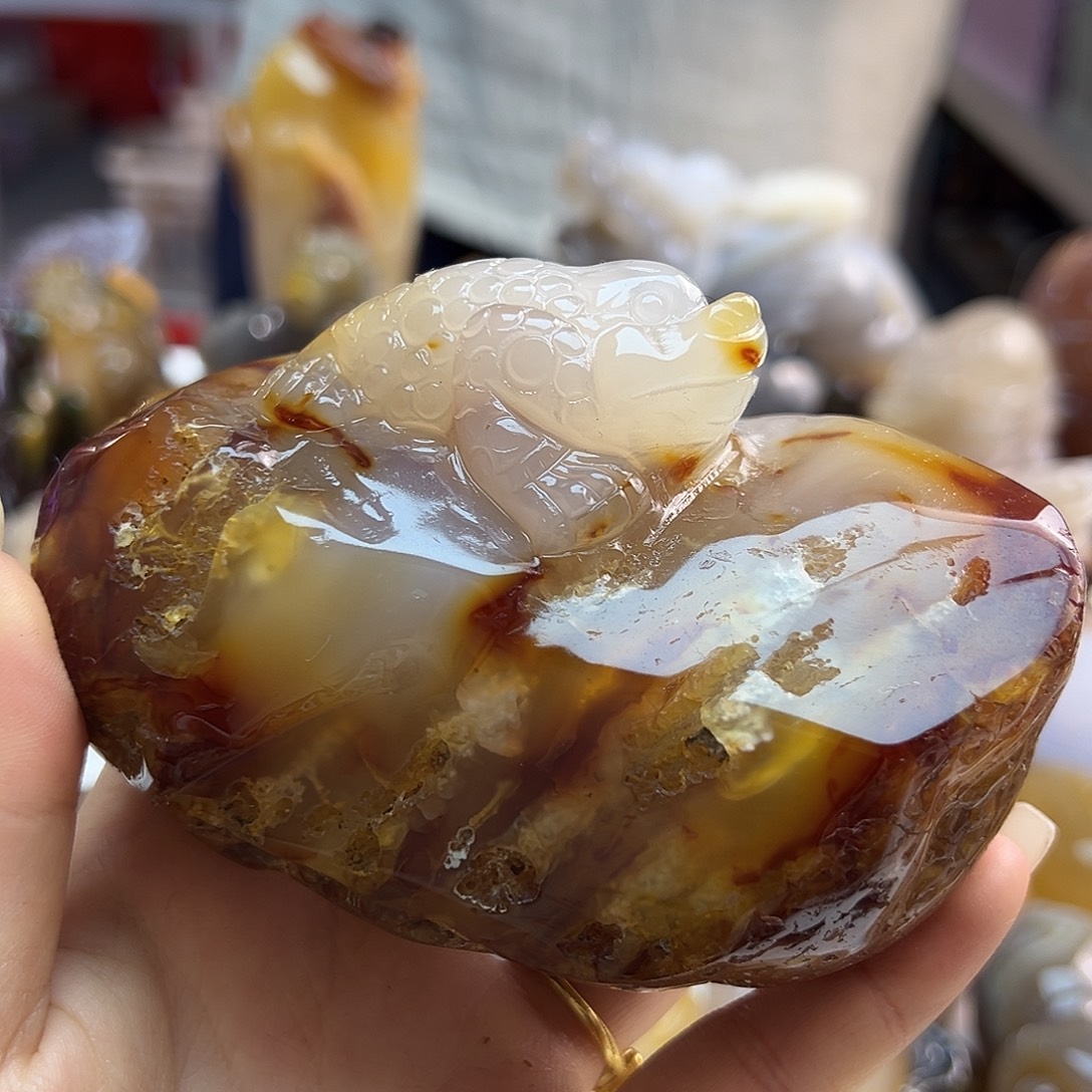 玛瑙/玉髓未镶嵌颈饰