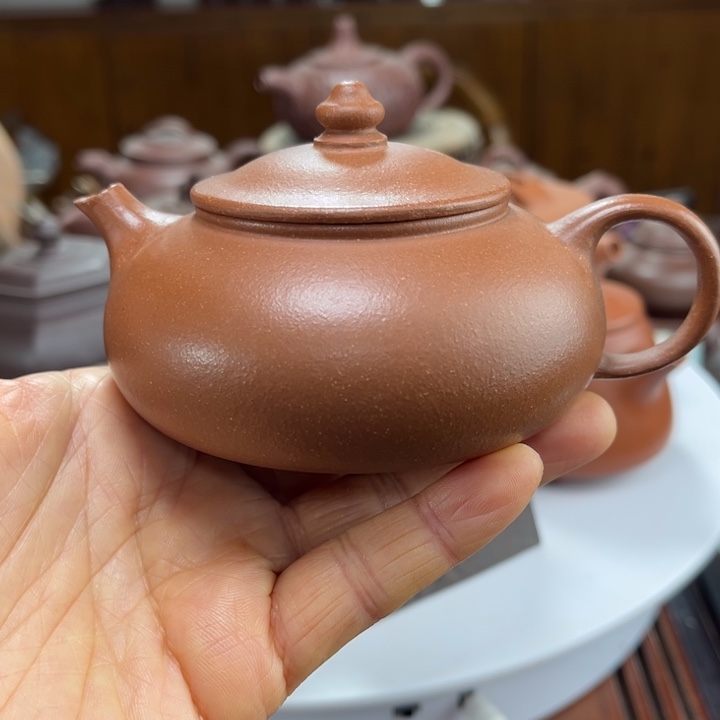 紫砂茶壶紫砂花茶